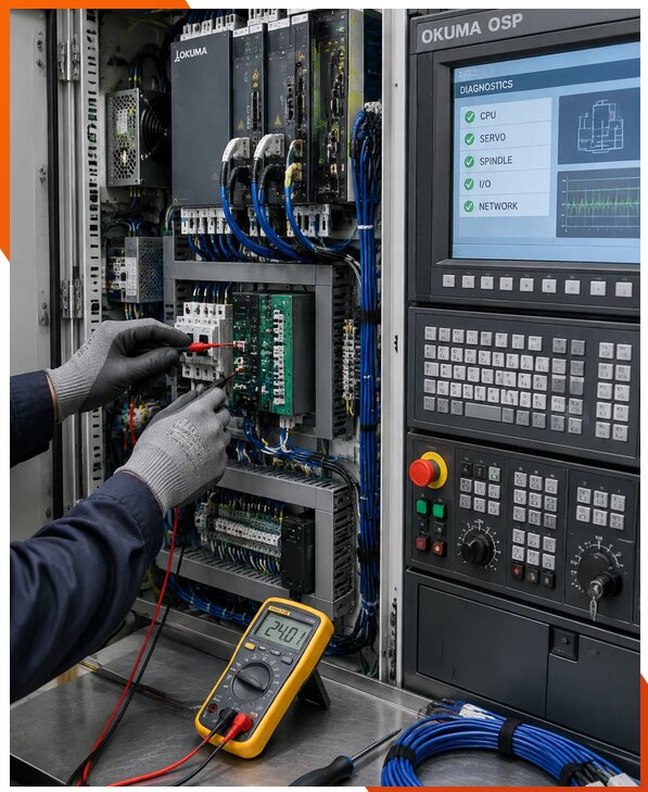 Ремонт систем ЧПУ Okuma OSP в Пыти-Яхах
